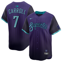Men's - Nike Diamondbacks 2025 CC Lmtd Player Jersey - Purple