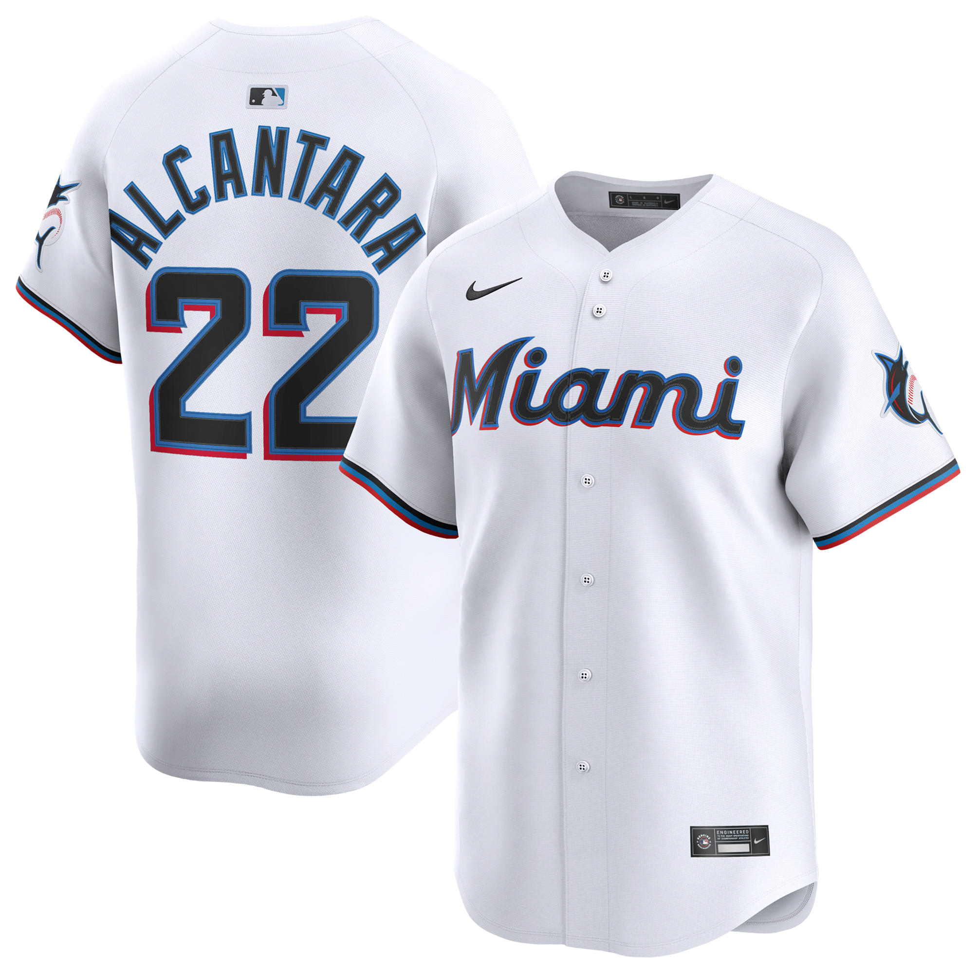 Nike MLB Miami Marlins Home Limited Jersey - Men's
