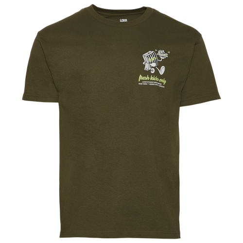 Lckr Mens  If Its Nice Buy It Twice Graphic T-shirt In Green/green