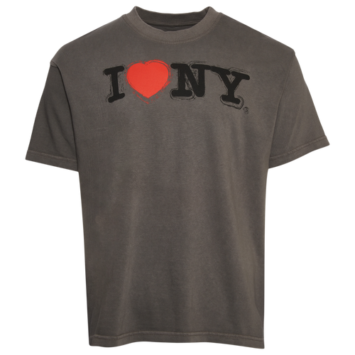 MENS - Graphic Tees I Heart NY Boxy Tee - Gray/Multi