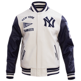 Eggshell/Midnight Navy