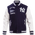 Pro Standard New York Yankees Retro Clssc Wool Varsity Jacket - Men's Midnight Navy/White