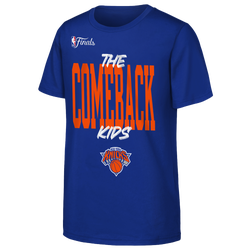 Boys' Grade School - NBA 2026 Finals Comeback T-Shirt - Blue/Orange