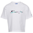 Champion Swirl Logo T-Shirt - Girls' Preschool White/Multi