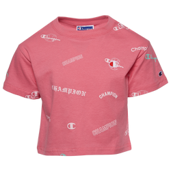 Girls' Preschool - Champion Logo Mix T-Shirt - Pink/Multi