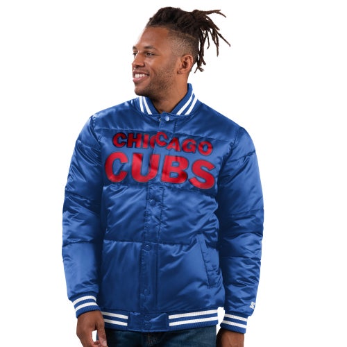 Starter X Ty Mopkins Mens Chicago Cubs  Cubs Bubble Jacket In Multi