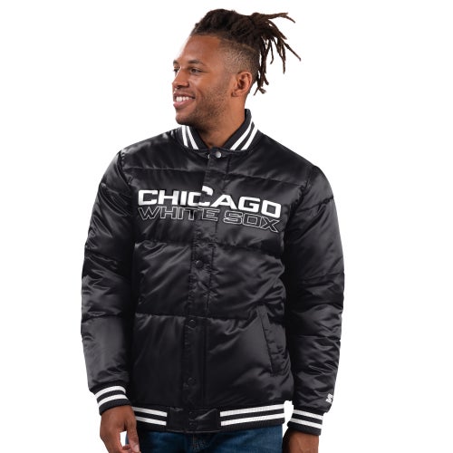 Starter X Ty Mopkins Mens Chicago White Sox  White Sox Bubble Jacket In Multi