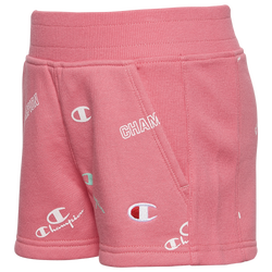 Girls' Preschool - Champion Logo Mix Shorts - Pink