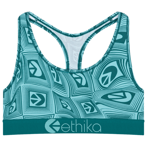 

Girls Ethika Ethika Sports Bra - Girls' Grade School Blue/Blue Size S