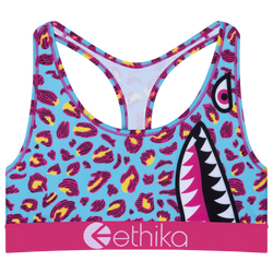 Girls' Grade School - Ethika BMR Wild One Sports Bra - Pink/Blue