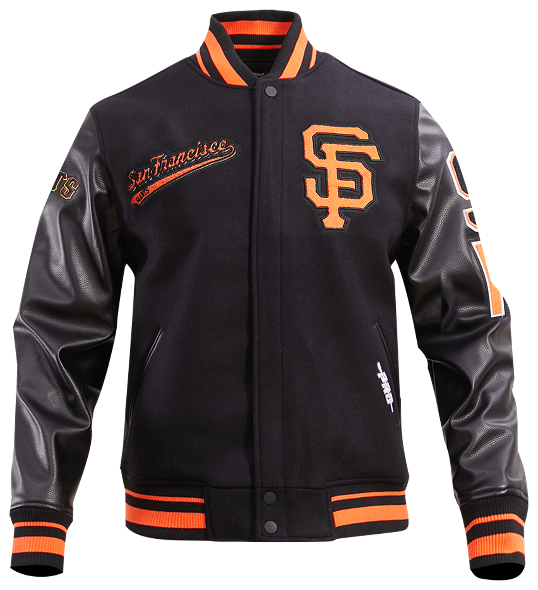Pro Standard San Francisco Giants Script Tail Wool Varsity - Men's
