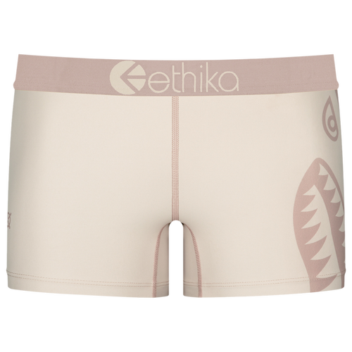 

Girls Ethika Ethika Graphic Underwear - Girls' Grade School Pink/Tan Size M