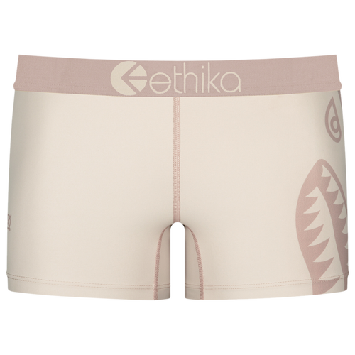 

Girls Ethika Ethika Graphic Underwear - Girls' Grade School Pink/Tan Size L