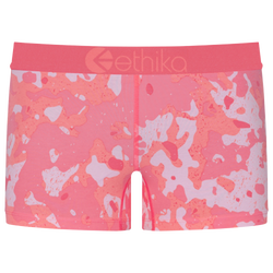 Girls' Grade School - Ethika Queen Tide Camo Underwear - Pink/Orange