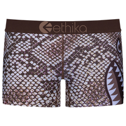 Girls' Grade School - Ethika BMR Python Goddess Sports Underwear - White/Brown