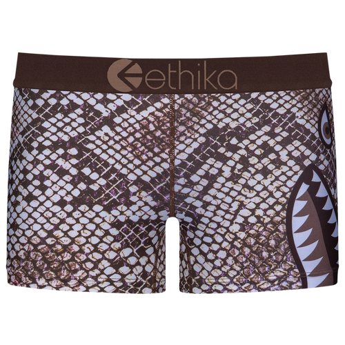 

Girls Ethika Ethika BMR Python Goddess Sports Underwear - Girls' Grade School White/Brown Size L