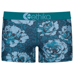 Girls' Grade School - Ethika Petaled Lace Sports Underwear - Blue/Green