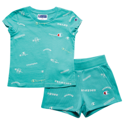 Girls' Toddler - Champion Logo Set - Teal