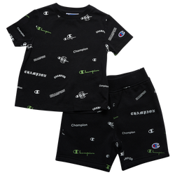 Boys' Toddler - Champion Logo Mix Set - Black/Multi