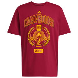 Men's - adidas Spain Campeones 26 T-Shirt - Red