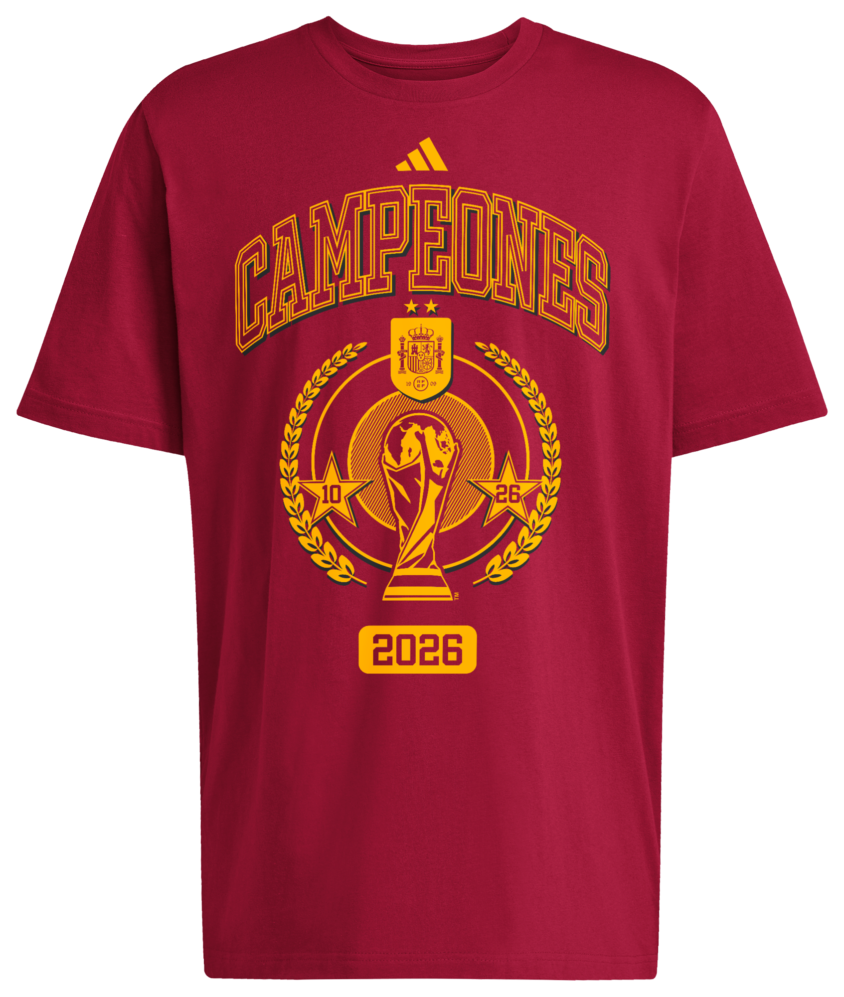 adidas Spain Campeones 26 T-Shirt - Men's