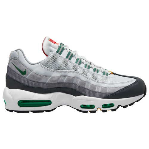 

Nike Mens Nike Air Max 95 Essential - Mens Running Shoes Platinum/Green/Gold Size 8.0