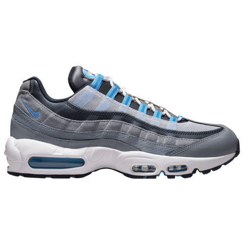 

Nike Mens Nike Air Max 95 Essential - Mens Running Shoes Cool Grey/University Blue/Dark Obsidian Size 6.0