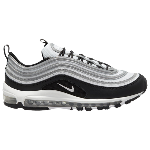 

Nike Mens Nike Air Max 97 - Mens Running Shoes Black/White/Reflective Silver Size 10.0