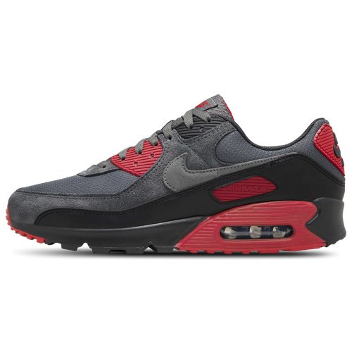 

Nike Mens Nike Air Max 90 - Mens Running Shoes Black/Iron Grey/Smoke Grey Size 6.5