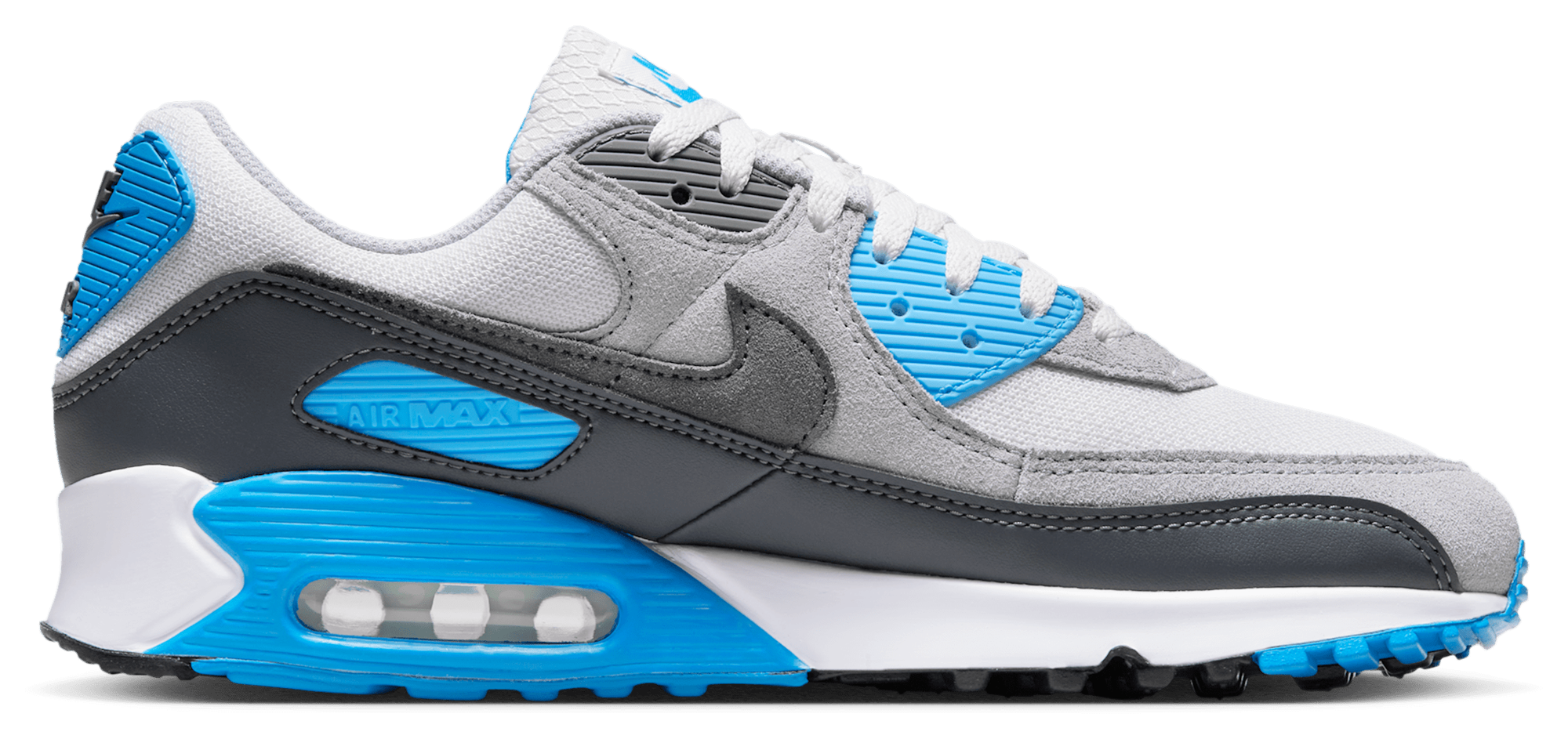 Nike Air Max 90 グレー/ブルー Nike Air Max 90 - Men's | Foot Locker