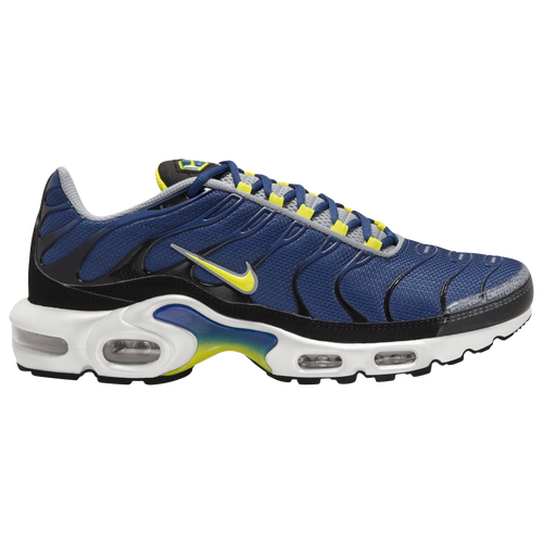 

Nike Mens Nike Air Max Plus - Mens Running Shoes Atlantic Blue/Lemon Venom/Wolf Grey Size 9.0