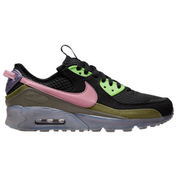 Men's - Nike Air Max 90 - Black/Pink/Lime 