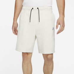 Men's - Nike Revival Tech Fleece Shorts - White/Grey