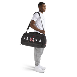 Men's - Jordan Air Duffel - Black/Red/White