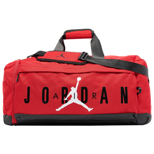 Jordan Monogram Duffle Bag Red