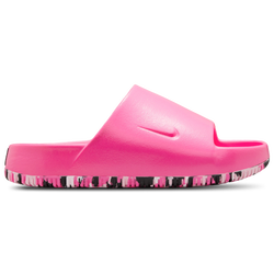 Women's - Nike A'ja Calm Slides - Hyper Pink/Pink
