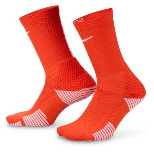 Nike Elite 2.0 Cushion Crew 1 Pair In Orange