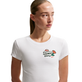 Nike Flower Shop Midcrop Tee - Nike White