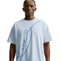 Men's - Nike Kobe Dri-FIT Signature M90 T-Shirt - Work Blue/Light Armory Blue