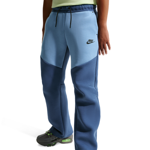  - Nike NSW Tech Fleece OH Pants - Black/Mystic Navy Work Blue