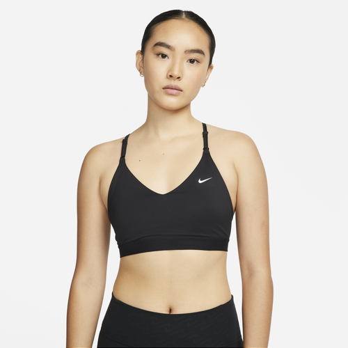 

Nike Womens Nike Dri-FIT Indy Non-Padded Bra - Womens Black Size XS