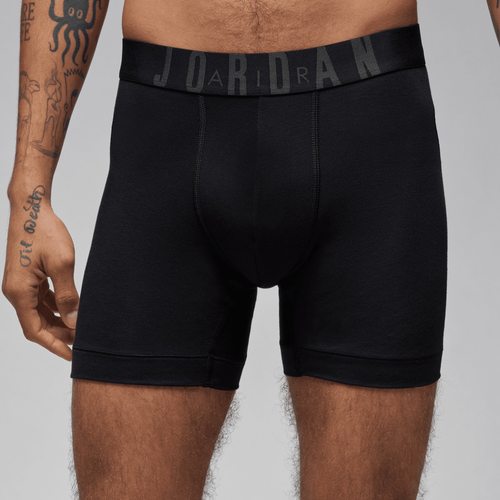 Shop Jordan Mens  Flight Modal 3 Pack Boxer Briefs In Black