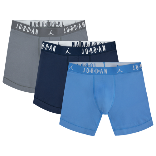 Jordan Flight Cotton Core  3 Pack - Jordan Black/University Blue Grey