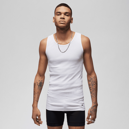 Shop Jordan Mens  Flight Base Tank 2 Pack In White