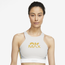 Nike DriFit Swoosh Air Max Motif Bra - Women's Yellow/Grey