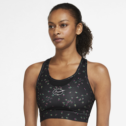 Women's - Nike Dri-FIT Swoosh IC KH Bra - Black