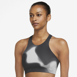 Women's - Nike NY Dri-FIT Swoosh MD365 Bra - Grey