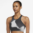 Nike NY Dri-FIT Swoosh MD365 Bra - Women's Grey