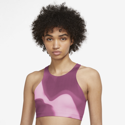 Women's - Nike NY Dri-FIT Swoosh MD365 Bra - Pink