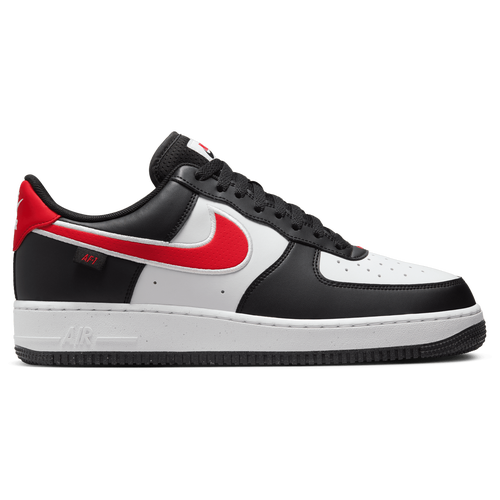 MENS - Nike Air Force 1 07 - Black/Red White